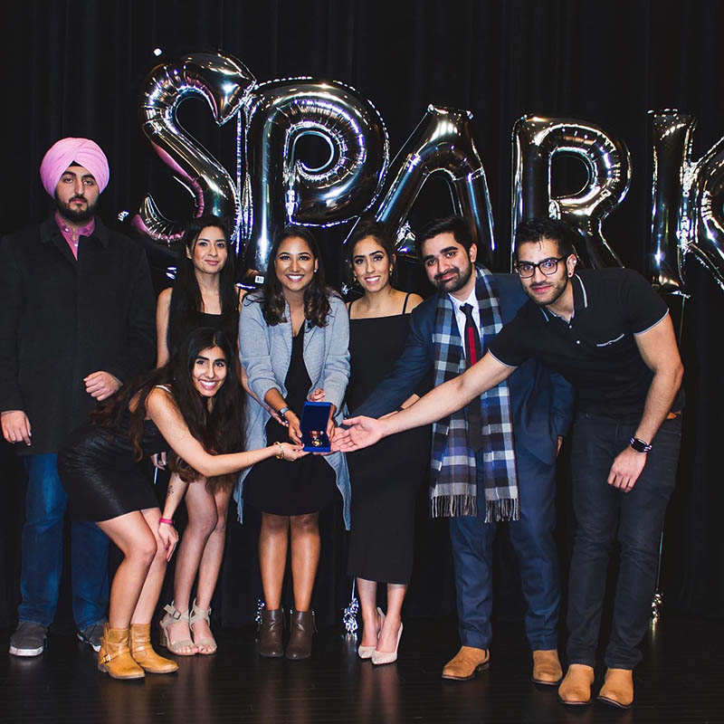 SPARK Foundation Team Members in a group photo